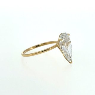 Anillo Oro 14Kt Diamante 4.00ct E / VS2
