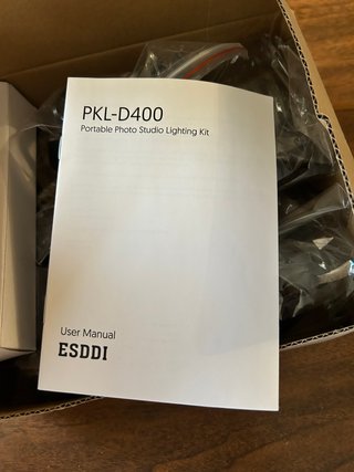 Kit 2 Luces PKL-D400 para fotografía