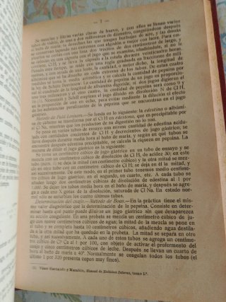 Libro antiguo de medicina 1920