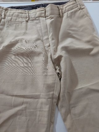 Pantalones Mango Talla 40 Beige