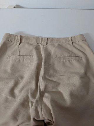 Pantalones Mango Talla 40 Beige