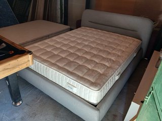 Cama + Colchón Viscoelástico Muelle Ensacado