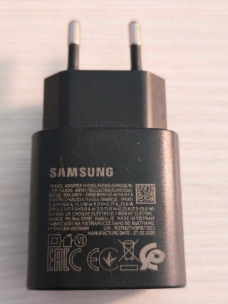 Cargador Samsung Super Fast Charging