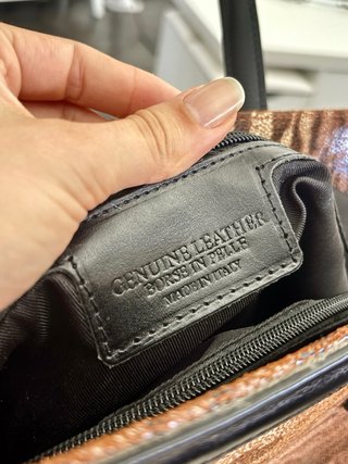 Bolso Piel Hecho en Italia