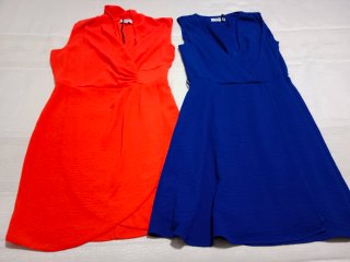 Lote 6 vestidos, mono corto y falda