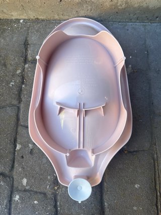 Bañera para bebé Bebejou rosa 0-8 meses