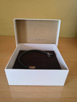 Pulsera Viceroy para hombre (piel trenzada)