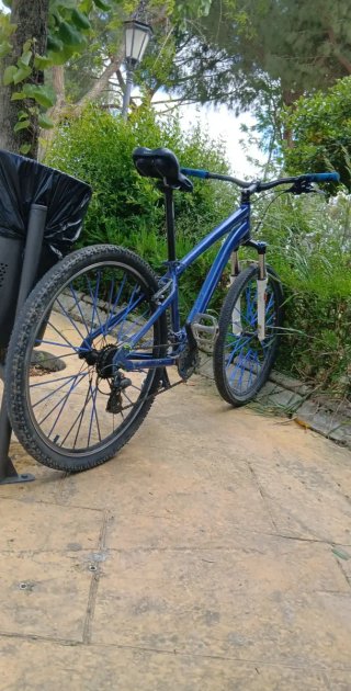 Bicicleta Stunt Rocraider Azul