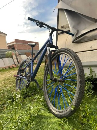 Bicicleta Stunt Rocraider Azul