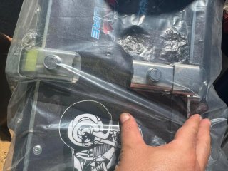 Baúl Moto Aluminio Negro 55L Universal