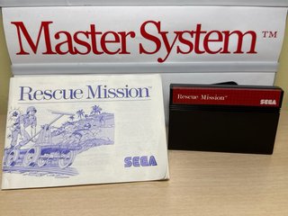 Rescue Mission SEGA Master System