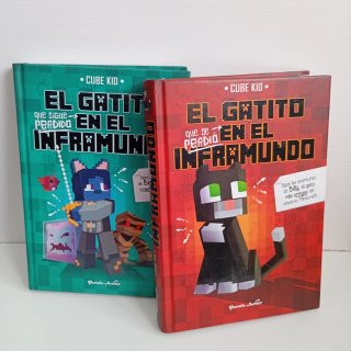 Lote 2 libros – El gatito perdido en el Inframundo