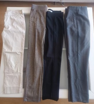 Lote 6 pantalones talla 34/36