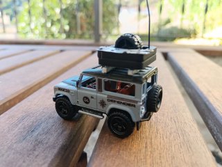 Land Rover Defender HotWheels Personalizado