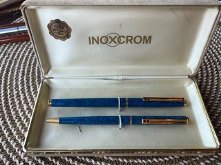 Inoxcrom 77 Pluma y Bolígrafo Set