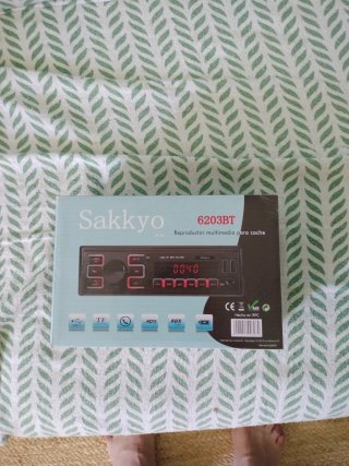 Reproductor Multimedia Coche Sakkyo 6203BT