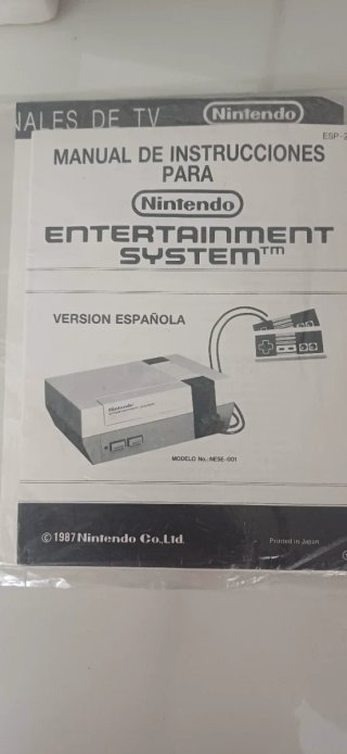 Consola Nintendo Entertainment System NES