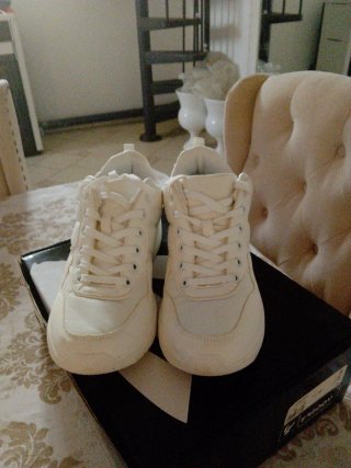Scarpe da ginnastica bianche donna