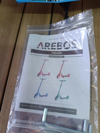 Patinete Arebos City Scooter Azul