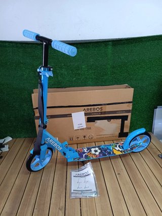 Patinete Arebos City Scooter Azul