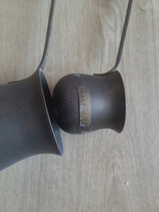 Coppia di scalda liquori vintage in rame