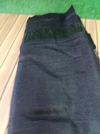 Arebos Cubre borde cama elástica + red 366 cm