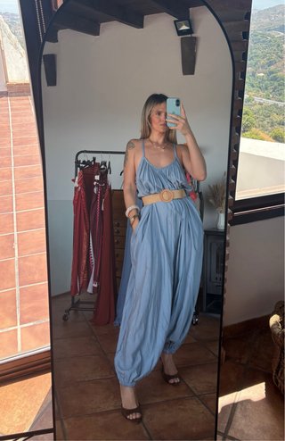 Mono azul  talla única