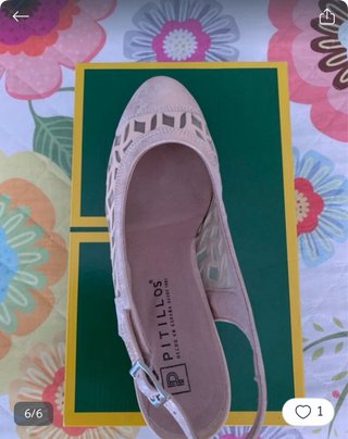 Sandalias Pitillos Oro Rosa Talla 39