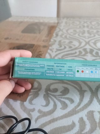 Luz LED para acuario