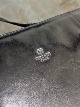 Bolso de cuero negro Firenze Bags