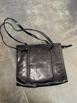 Bolso de cuero negro Firenze Bags