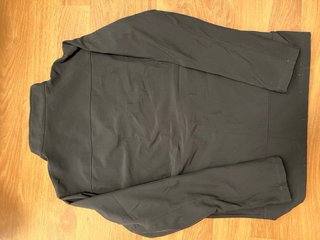 Chaqueta Fila Cremallera Negra Y2K Streetwear