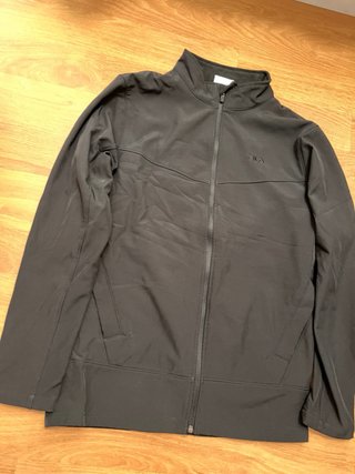 Chaqueta Fila Cremallera Negra Y2K Streetwear