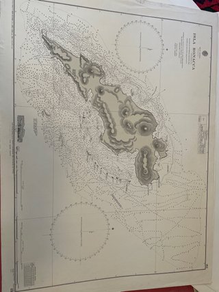 Carta náutica Isla Bonacca