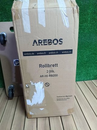 Arebos Plataforma con Ruedas Plataforma de Carga
