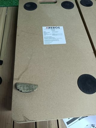 Arebos Plataforma con Ruedas Plataforma de Carga