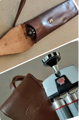 Trípode Bilora (Biloret) + funda de cuero