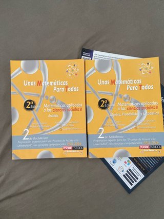 Unas Matemáticas Para Todos Ciencias sociales II