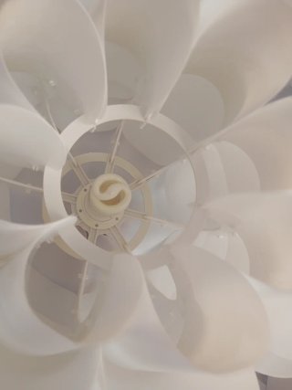 Lámpara de techo colgante Ikea blanca