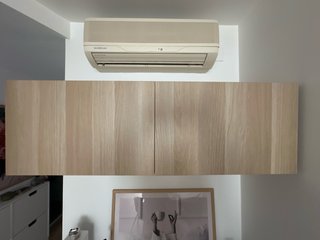 Mueble flotante madera Ikea