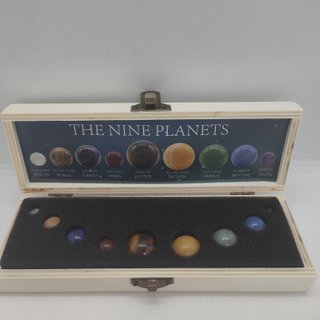 Set 9 Pianeti Pietre Naturali Sistema Solare