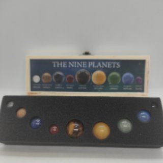 Set 9 Pianeti Pietre Naturali Sistema Solare