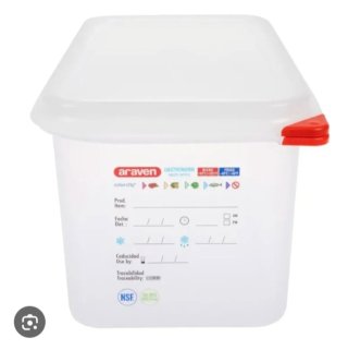 2 Recipientes Herméticos Gastronorm GN1/3 6L
