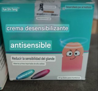Crema Desensibilizante Masculina 20g