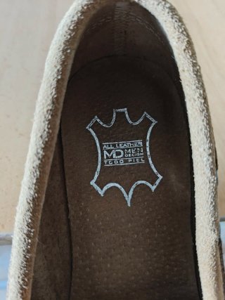 Mocasines Ante Marrón Talla 40
