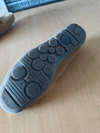 Mocasines Ante Marrón Talla 40