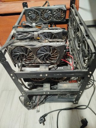 6 Tarjetas Gráficas 3060 Ti