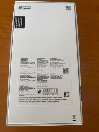 Teléfono Móvil OPPO 38 Negro 4GB