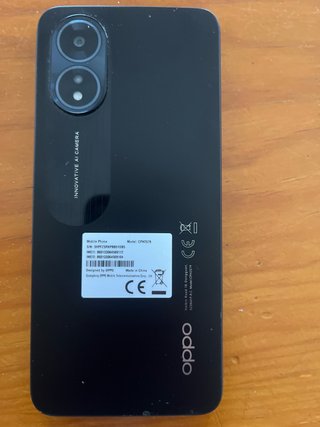 Teléfono Móvil OPPO 38 Negro 4GB