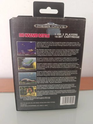 Bio Hazard Battle Mega Drive Sega